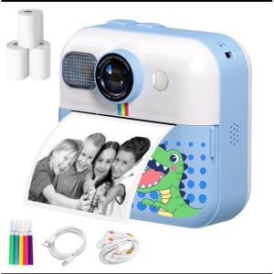 CW-SHOP(P5)*พร้อมส่งในไทย*Print Camera P5 กล้องถ่ายรูป ถ่ายวีดีโอ ลายแพนด้ายูนิคอร์น ปริ้นภาพ ได้เลย ของแถมตามภาพครับ