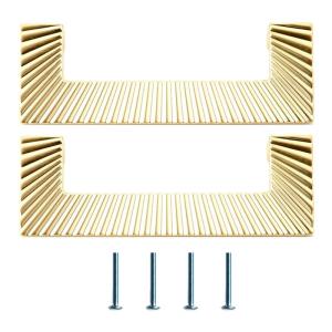 Pair Vintage Style Drawer Handles Antique Metal Cabinet Pull Corrosion Resistant Cabinet Pull set for Home Decors