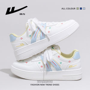 High-quality white shoes for women 2025 autumn new versatile trendy ins board shoes thick soles to increase the height of casual sports shoes for women