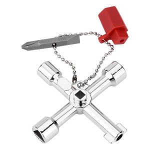 Chìa khóa mở tủ điện đa năng 4 trong 1