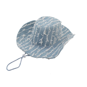 Cotton Wide Brims Fisherman Hat Sun Protective Hat For Outdoor Adventure Beach Party Theme Event Dressingup Headpiece