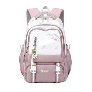 TAS ANAK SEKOLAH PEREMPUAN TAS RANSEL SEKOLAH ANAK CEWEK KAPASITAS BESAR TAS BACKPACK TERBARU ANAK SD SMP SMA MODEL BARU GAYA IMPORT 2024