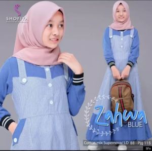Gamis ZAHWA Baju/gamis Anak Remaja Untuk Usia 8-12 Tahun Terbaru 2022Termurah Terlaris Kekinian Dan Berkualitas Pembayaran Bisa Cod ( Bayar Di Tempat ) Bahan Katun PREMIUM Lembut Dan Elegan Di Pakai