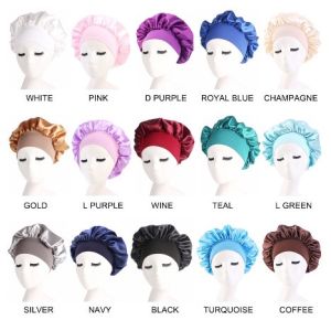 High Elastic Sleep Hat: A Women's Comfortable Headband for Long Hair Care