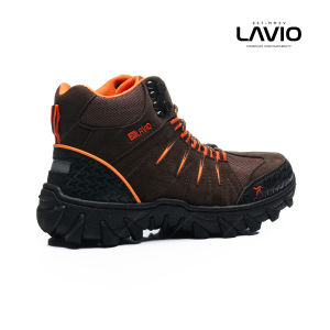 Lavio Sepatu Gunung Boots Hiking Tektok Muncak Climbing Best Seller Best Quality Lavio Fast Orange