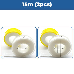 [2PCS] Encora PTFE Thread Seal Tape Plumbing Hose Pipe Seal Anti Leakage Thread Seal Tape Pita Meterai 水喉胶布