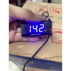 voltmeter aki universal waterproof all motor
