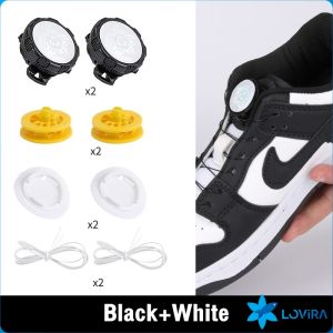 LoviRa No Tie Shoelaces Strong Lock Shoelaces for Sneakers Lazy Shoe Laces