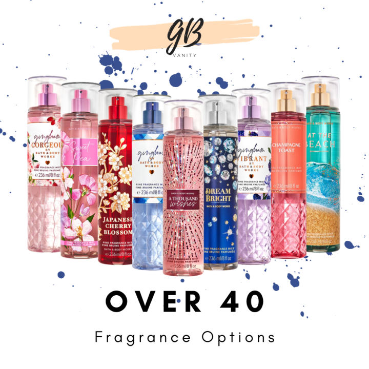 Original Bath & Body Works Fine Fragrance Mist 236ml USA and CAN ...