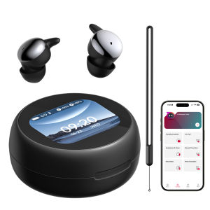 1-Year Warranty: HTC NE90 AI Conversational Translation Bluetooth Earbuds – Wireless Sleep Earbuds with Hi-Fi Sound Quality for Better Sleep