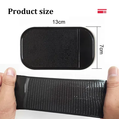 Car Non-slip Mat Dashboard Sticky Pad Car Silicone Dashboard Mat Anti-slip Pad Phone Coin Sunglass Tablet Anti-slip Mat GPS Phone Holder Car Gadget