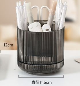 ถาดเก็บเครื่องสําอาง แบบหนา หมุนได้360องศา อเนกประสงค์ พร้อมส่ง สามารถเก็บปากกาก็ได้