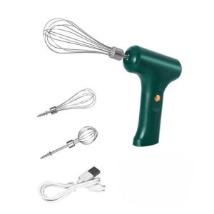 Mixer Tangan Mini Tanpa Kabel USB Rechargeable Hand Mixer 2 Detachable Whisk/mixer mini elektrik/Hand mixer Advance/mixer kue 1 set murah