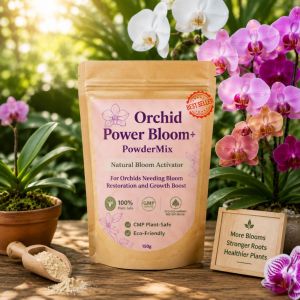 Orchid Power Bloom+ PowderMix Fast Bloom Booster for Orchids Flowering Fertilizer Root Growth