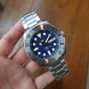 [Promo] Jam Tangan Pria Seiko SRP599J1 5 Sports Automatic 24 Jewels Black Dial Original Garansi 2 Tahun [✔COD][100% Authentic]