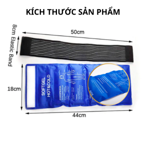 {HÀNG CÓ SẴN} Túi Gel Nhập Khẩu Hot Cold Therapy Pack Xanh Cao Cấp Cho Đau Cơ Bắp - FREESHIP