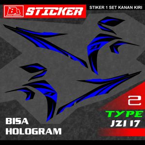 STIKER MOTOR JUPITER Z1 STRIPING YAMAHA JUPITER Z1 JZI 17