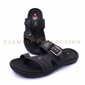 Sandal Pria Kulit Terbaru - Sendal Impor Kulit Terkini - Sandal Kulit Pria Termurah
