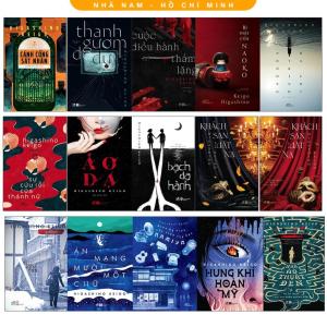 Sách - Series văn học trinh thám của tác giả Higashino Keigo (Nhã Nam)