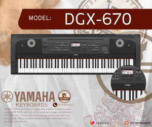 Yamaha Piano Keyboard DGX 670 ORIGINAL