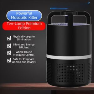 SAGOER Effective Mosquito Killer Lamp Pregnant Safe Anti Mosquito Powerful Mosquito Zapper Physical Mosquito Elimination with LED Night Light Mosquito Trap for Home