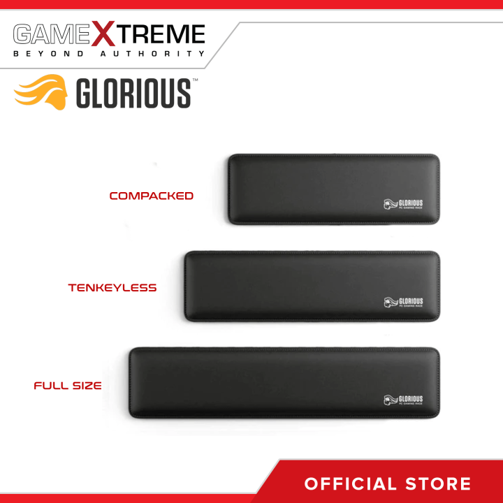 GLORIOUS PC GAMING RACE PADDED KEYBOARD WRIST REST FITS SLIM STEALTH