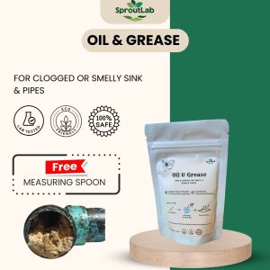 Oil & Grease Remover (For Clogged or Smelly Sinks)