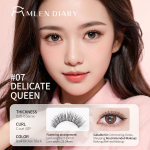 MLEN 5.0 NEW Magnetic Eyelash False Eyelash Natural Whole Strip Reuse wosado