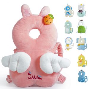 Ba lô bảo vệ đầu cho bé - Ba lô đệm chống ngã mềm mại và nhẹ dành cho trẻ tập đi và bò hình phi hành gia