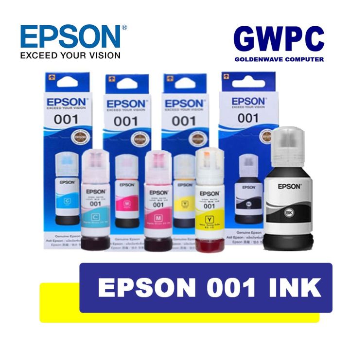 Epson 001 Genuine Ink Bottle | Lazada PH