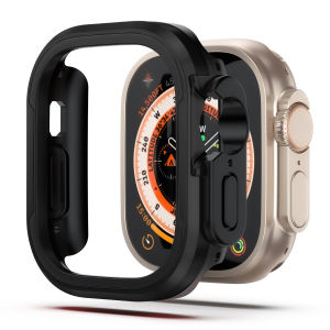 Aluminum alloy Watchcase for apple watch ultra 49mm 45mm 41mm 40mm 44mm Accessories Cover frame bumper case Metal bezel for iwatch series ultra 8 7 6 SE 5 4