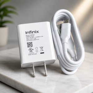 CARDI NAL: Infinix Charging Kit 18W Set Type C Micro USB Cable High Speed Charging Adapter for Android
