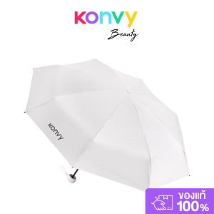 Konvy Portable Pocket Sun Umbrella #White คอนวี่ ร่มกันยูวีแบบออโต้พับ 3 ตอน สีขาว