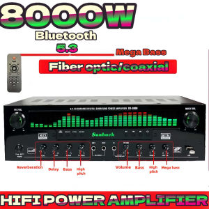 อีควอไลเซอร์กราฟิกสเตอริโอ 20 แบนด์แบบมืออาชีพ บลูทูธ ถอดรหัสเสียงออปติคัลโคแอกเซียล สเปกตรัมไดนามิก