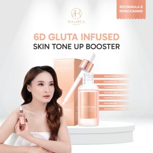 HALOCA BEAUTY Gluta Infused Skin Tone Up |Intense Whitening Collagen Body Lotion 26x Active