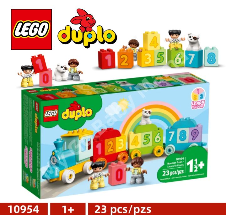 LEGO Duplo 10954 Number Train - Learn To Count 100% Original Lego | Lazada