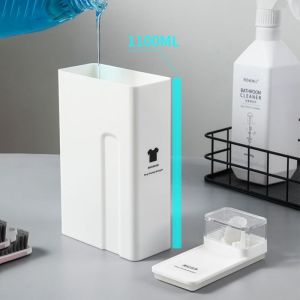 ขวดใส่น้ำยาซักผ้า ขวดน้ำยาซักผ้า ขวดรีฟิลน้ํายาซักผ้า ขวดอเนกประสงค์ ขนาด 1000ML ขวดรีฟิล ขวดรีฟิลสำหรับเติมน้ำยา