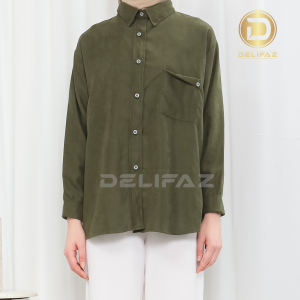 LATIFA atasan wanita lengan panjang bahan baby corduroy adem dan nyaman di pakai