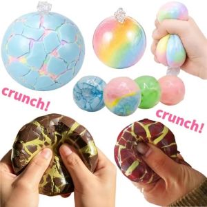 Simulated Crispy Skin Cat Claw Fidget Toy Squishy Stress Balls Slow Rebound Wax Skin Squeeze Toy for Kids Adult Soothing Relieving Stress Prop
