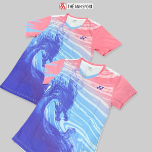 Áo Cầu Lông Nam/Nữ Thoáng Mát Chất Vải Mềm Mịn Thấm Hút Mồ Hôi (Rồng)