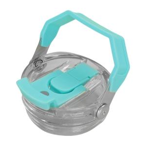 Practical Plastic Cup Lid With Handle Spill Proof Design For 30oz Tumblers Flick Straw Lid Sealing Bottle Cover