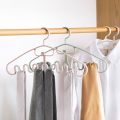 10Pcs Non-slip Hanger Plastic Closet Organizer Storage Hanger Multi-port Support Hangers Multi-functional Wave Hanger Room Organizer Hangers. 