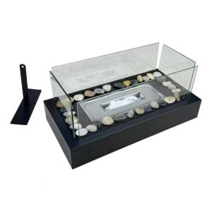 Modern Flame Burning Fireplaces Energy Efficient Heating Appliance Alcohols Fireplaces Heater Home Desktop Decoration