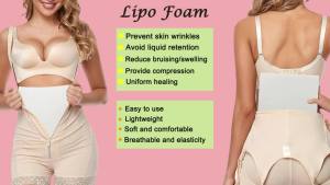 Lipo Foam Board 4Pack Liposuction Surgery waist-supports Foam Sheet for Recovery BBL Supplies 8"X11" Lipo Foam Pads for Post Surgery Help Out When Using Ab Board Compression Garments
