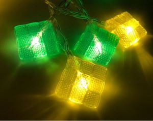LAMPU HIASAN RAMADAN LED KETUPAT RAYA DECORATIVE LED LIGHT Crystal Ketupat LED Chasing Decoration Light Lampu Hias Fairy Light