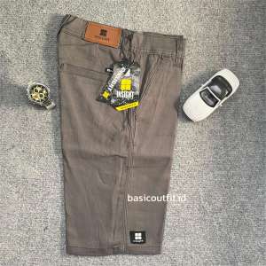 Celana Chinos Pendek Pria [27-44] Bahan Katun Stretch Premium Jumbo CPD03B