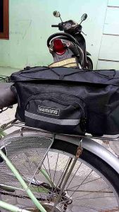 Tas Pannier Single Sepeda Shimano Tas Sepeda Belakang Shimano