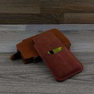 Bao Da Dây Rút Iphone XR / iphone 14 / 14 Pro Da Bò