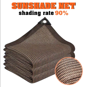 Sunshade Net Anti-Uv 90% Net Shade Outdoor Waterproof shade Cloth Net For Yard Garden Plants Waterproof And High-Temperature Resistant