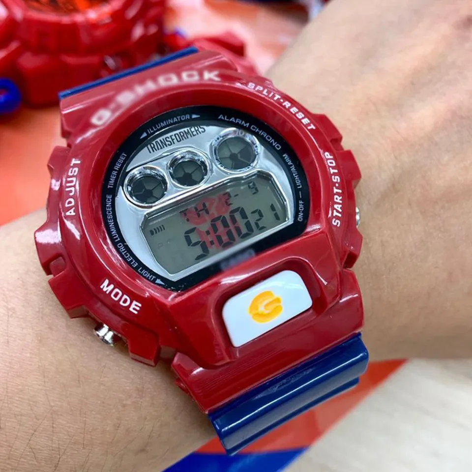 JAM G STYLE SHOCK TRANSFORMERS DW6900 Watch Women Watch Men Jam Kanak kanak pun boleh pakai 8 tahun keatas Lazada